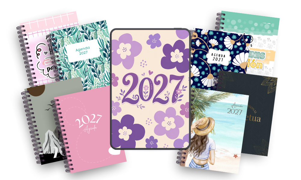 Pack completo de agendas Papelia Digital